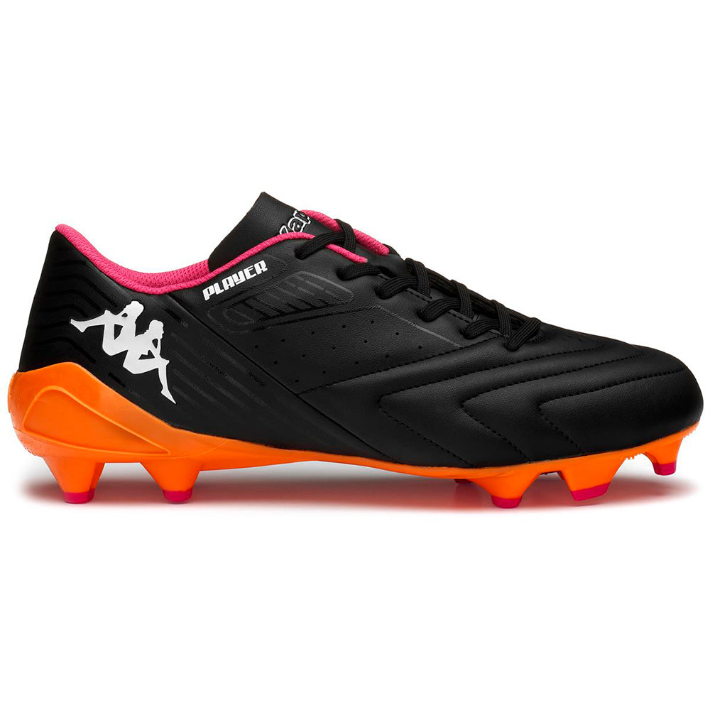 Zapatillas Kappa Player Base Fg Black-Orange Hombre