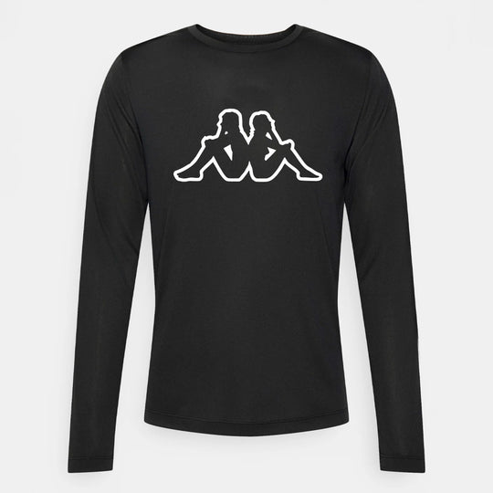 Polo Kappa Logo Zabiar Black Hombre