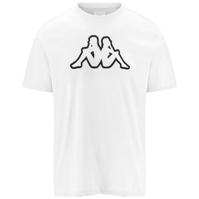 Polo Kappa Logo Cromen White Hombre