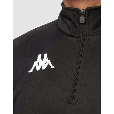 Buzo Kappa Kappa4Soccer Wranzon Black Hombre