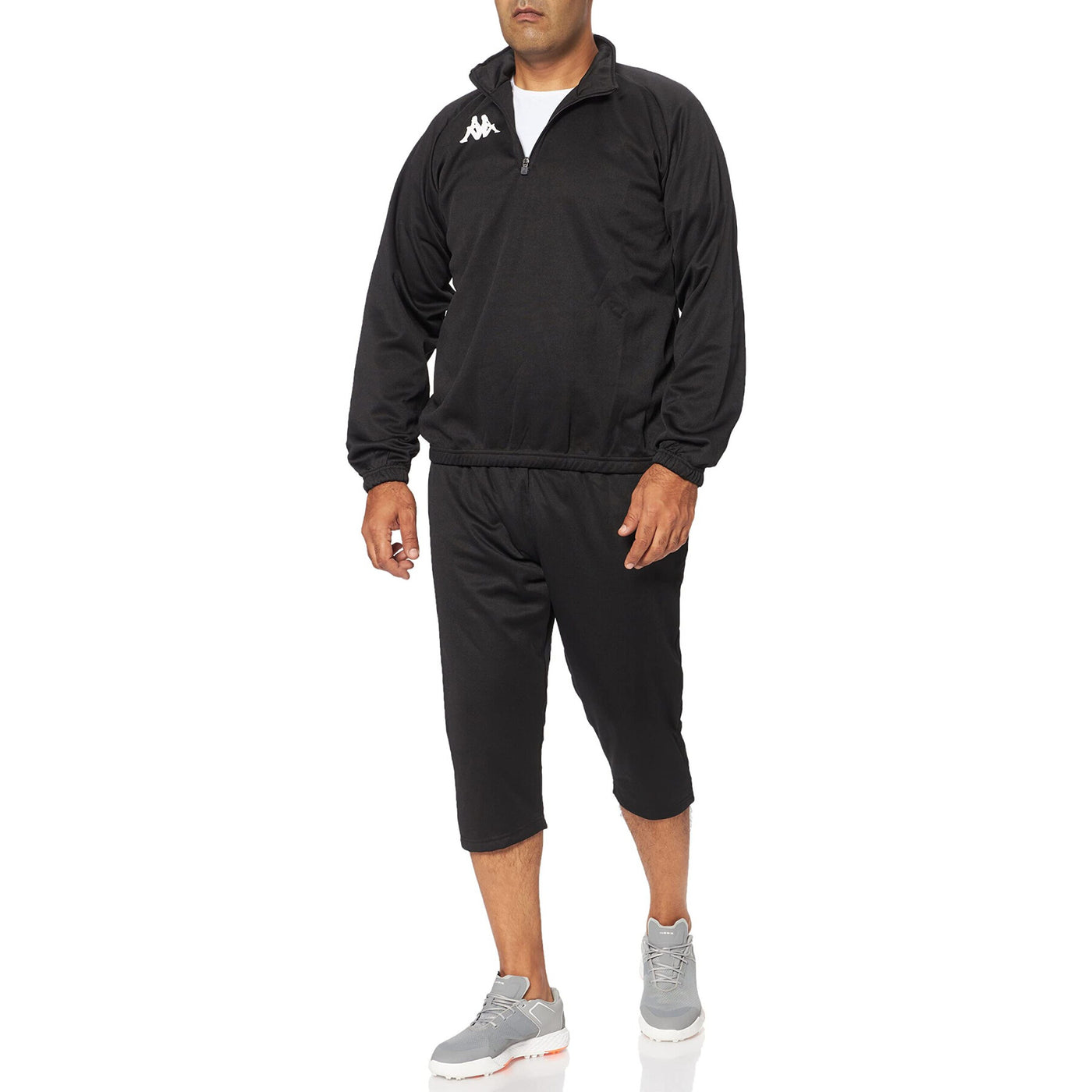 Buzo Kappa Kappa4Soccer Wranzon Black Hombre
