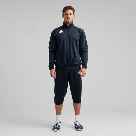 Buzo Kappa Kappa4Soccer Wranzon Blue Marine Hombre