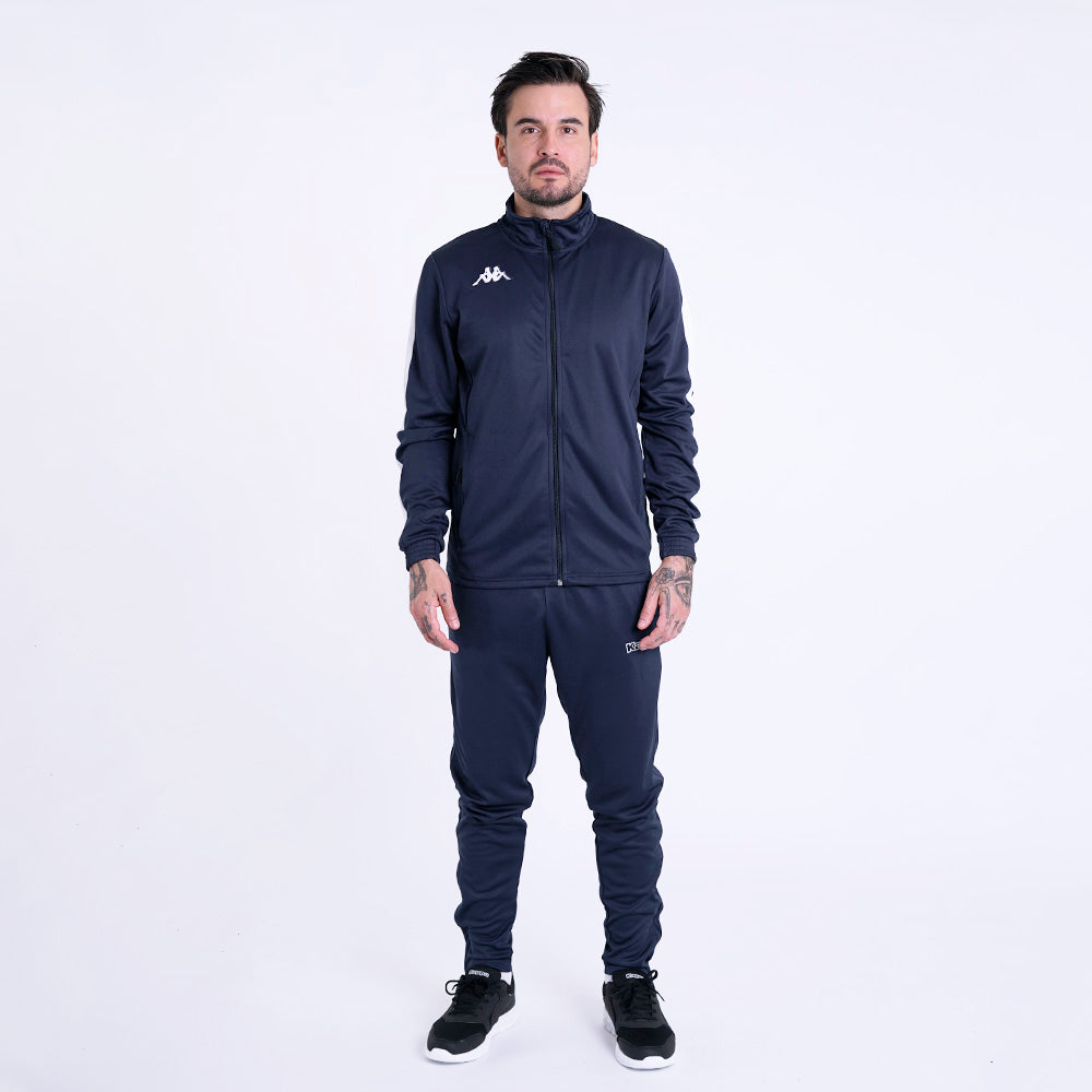 Buzo Kappa Kappa4Soccer Salcito Blue Marine-White Hombre