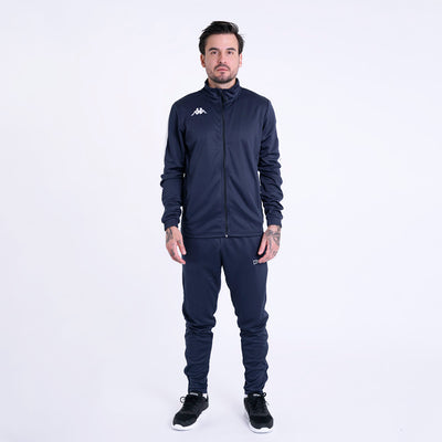 Buzo Kappa Kappa4Soccer Salcito Blue Marine-White Hombre