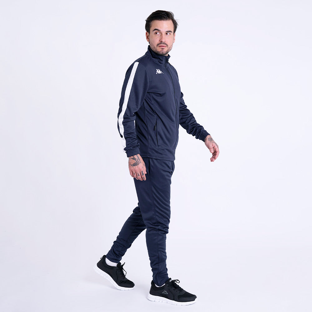Buzo Kappa Kappa4Soccer Salcito Blue Marine-White Hombre