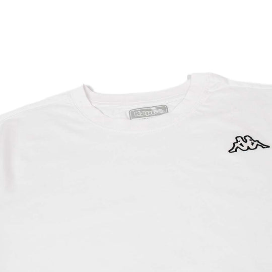Polo Kappa Logo Cafers Slim White Hombre