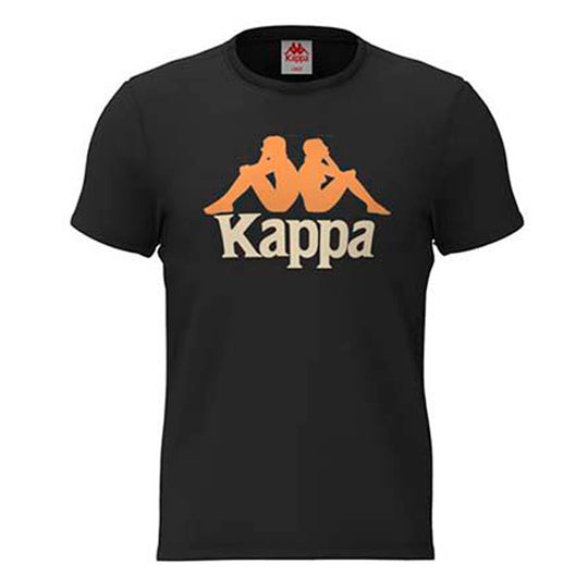 Polo Kappa Authentic Estessi Black Smoke Hombre