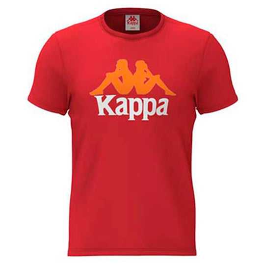 Polo Kappa Authentic Estessi Red-Orange Popsicle Hombre