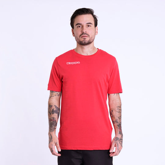 Polo Deporte Kappa Kappa4Soccer Tee Red Hombre