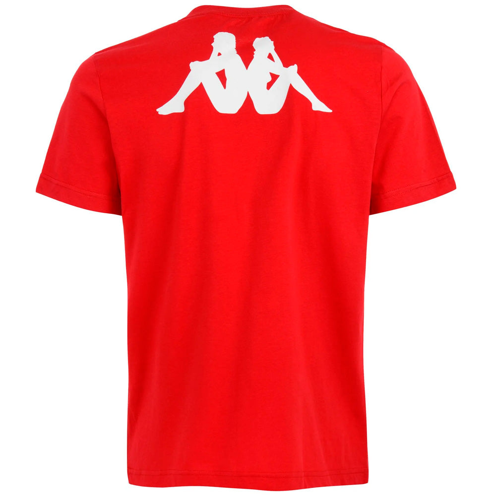 Polo Deporte Kappa Kappa4Soccer Tee Red Hombre