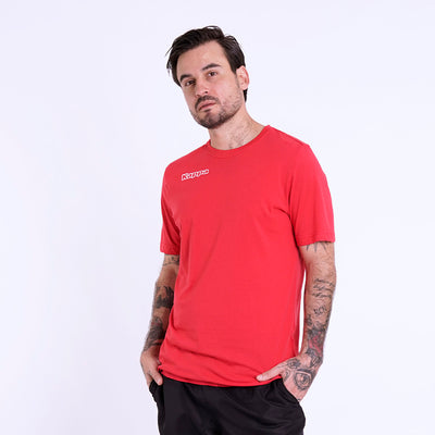 Polo Deporte Kappa Kappa4Soccer Tee Red Hombre