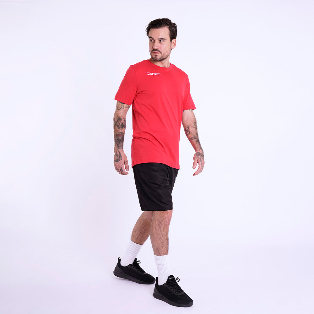 Polo Deporte Kappa Kappa4Soccer Tee Red Hombre