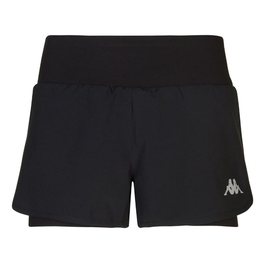 Short Kappa Kappa Falza Black Mujer