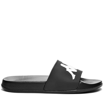 Sandalias Kappa Authentic Caius Black-White Hombre