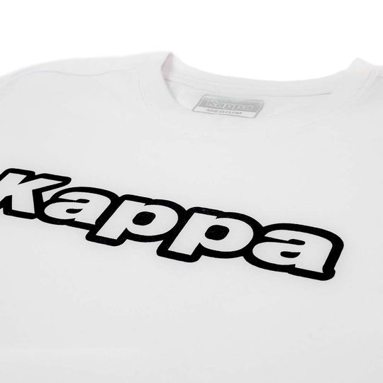 Polo Kappa Logo Fromen Slim White Hombre