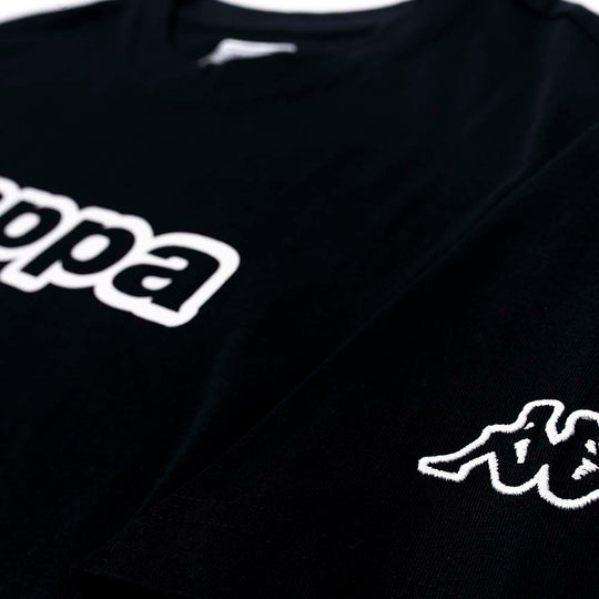 Polo Kappa Logo Fromen Slim Black Hombre