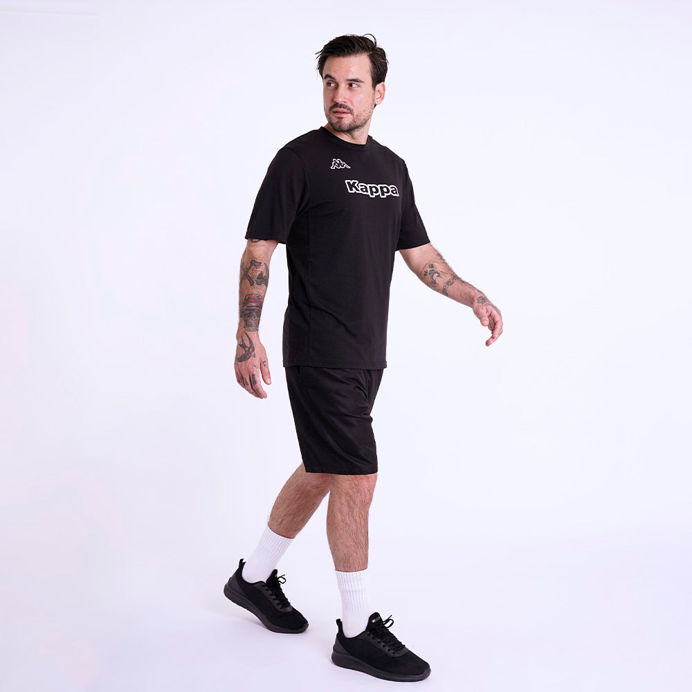 Polo Deporte Kappa Logo Erono Black Hombre