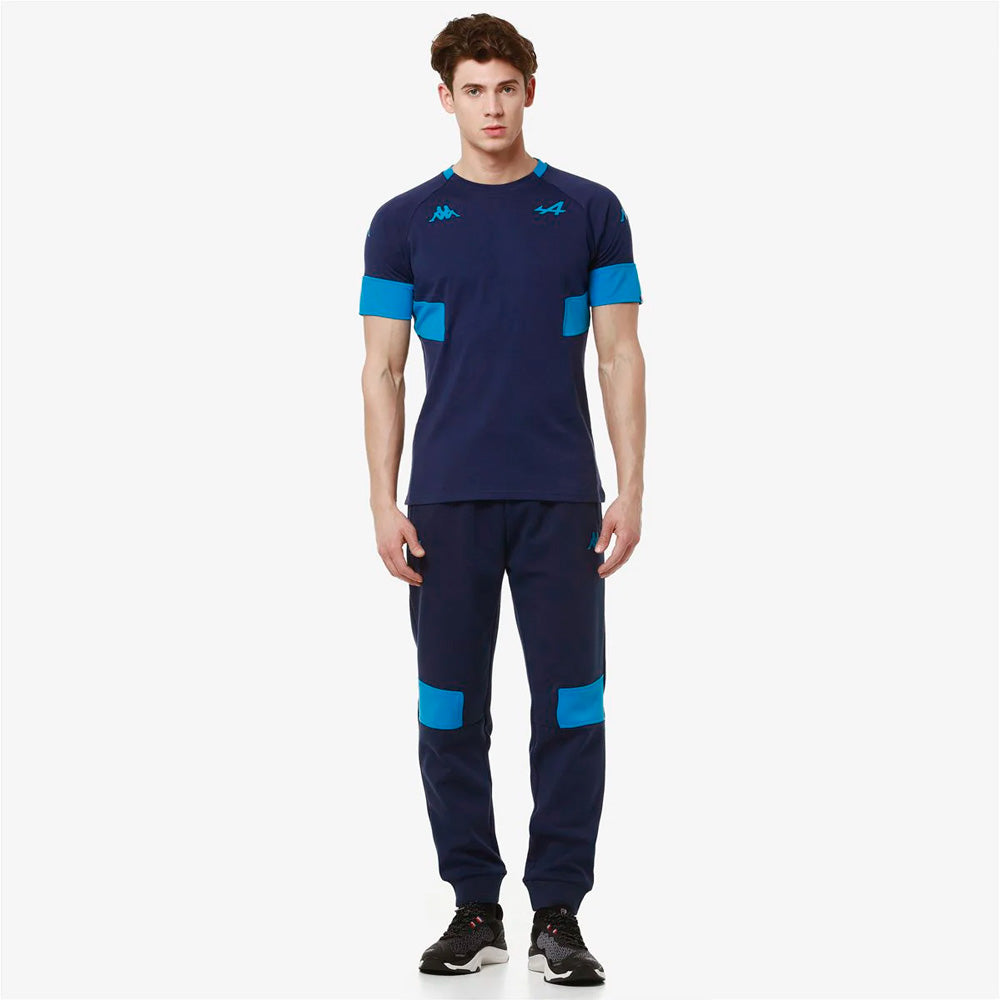 Polo Kappa Adobi Alpine F1 Azul Hombre