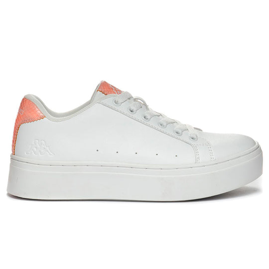 Zapatillas Kappa Logo Isabel White-Pink Mujer