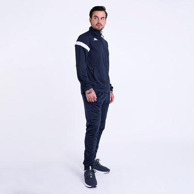 Buzo Kappa Kappa4Soccer Dalcito Blue Marine-White Hombre