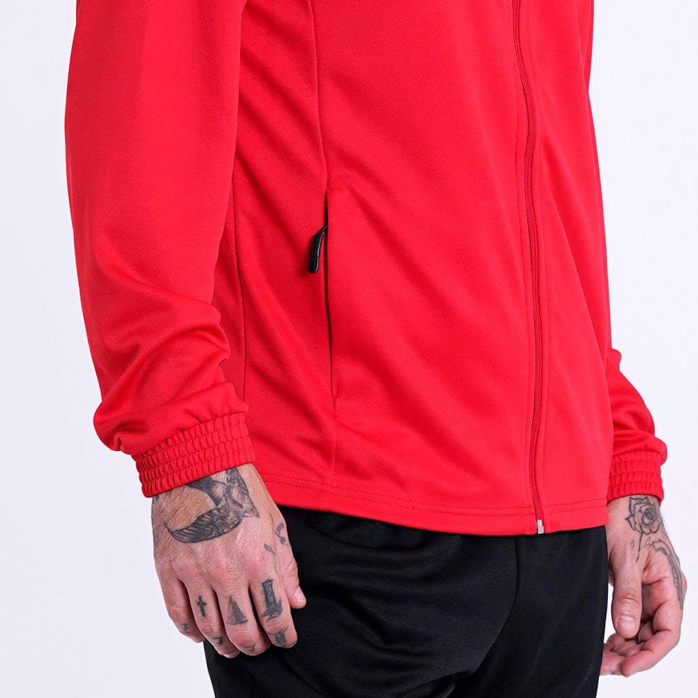 Buzo Kappa Kappa4Soccer Dalcito Red-Black Hombre