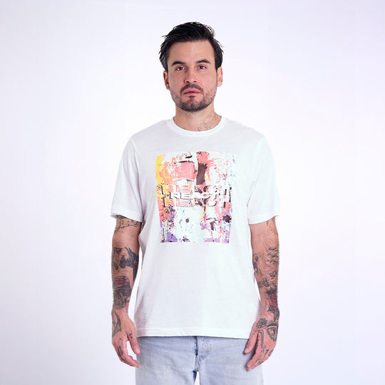 Polo Kappa Erry White Hombre