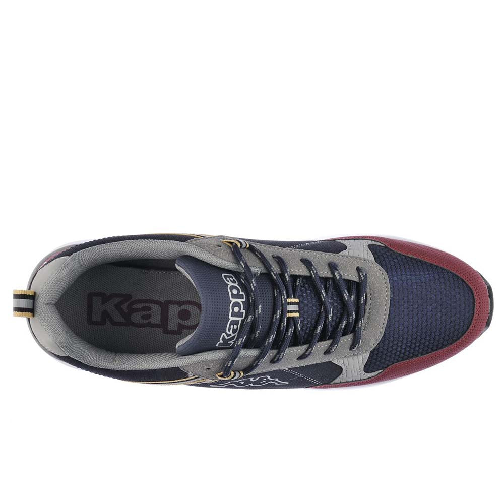 Zapatillas Kappa Logo Antor Blue Marine-Grey Md-Red Hombre