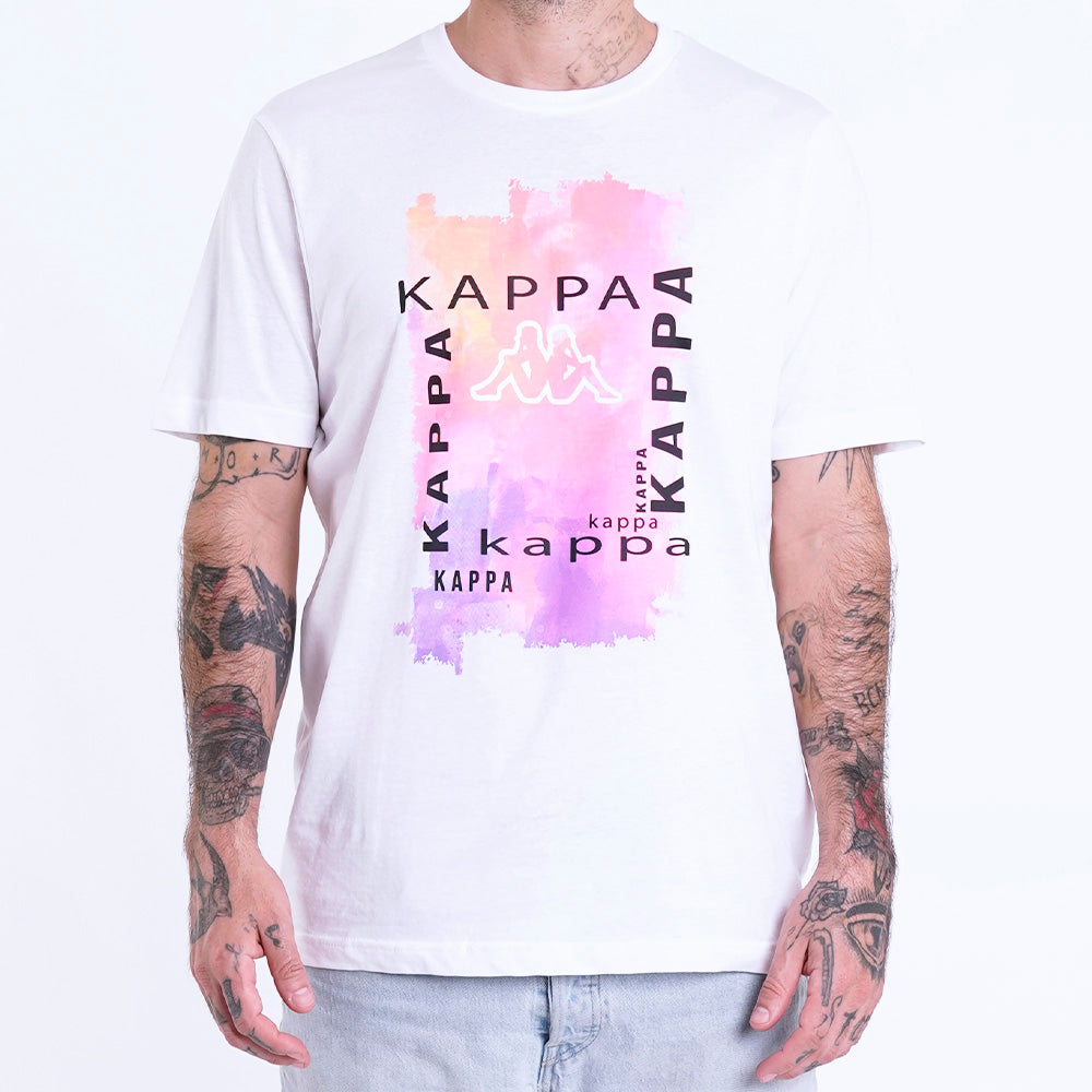 Polo Kappa Erimo White Hombre