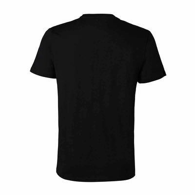 Polo Kappa Logo Korpo Cremy Black Hombre