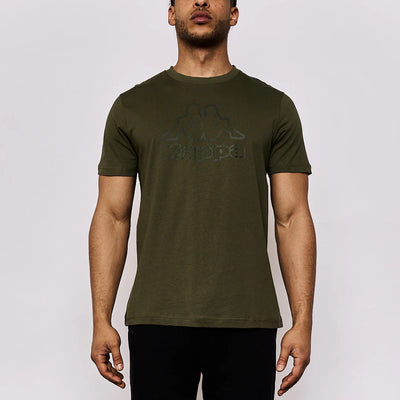 Polo Kappa Logo Korpo Cremy Red Hombre