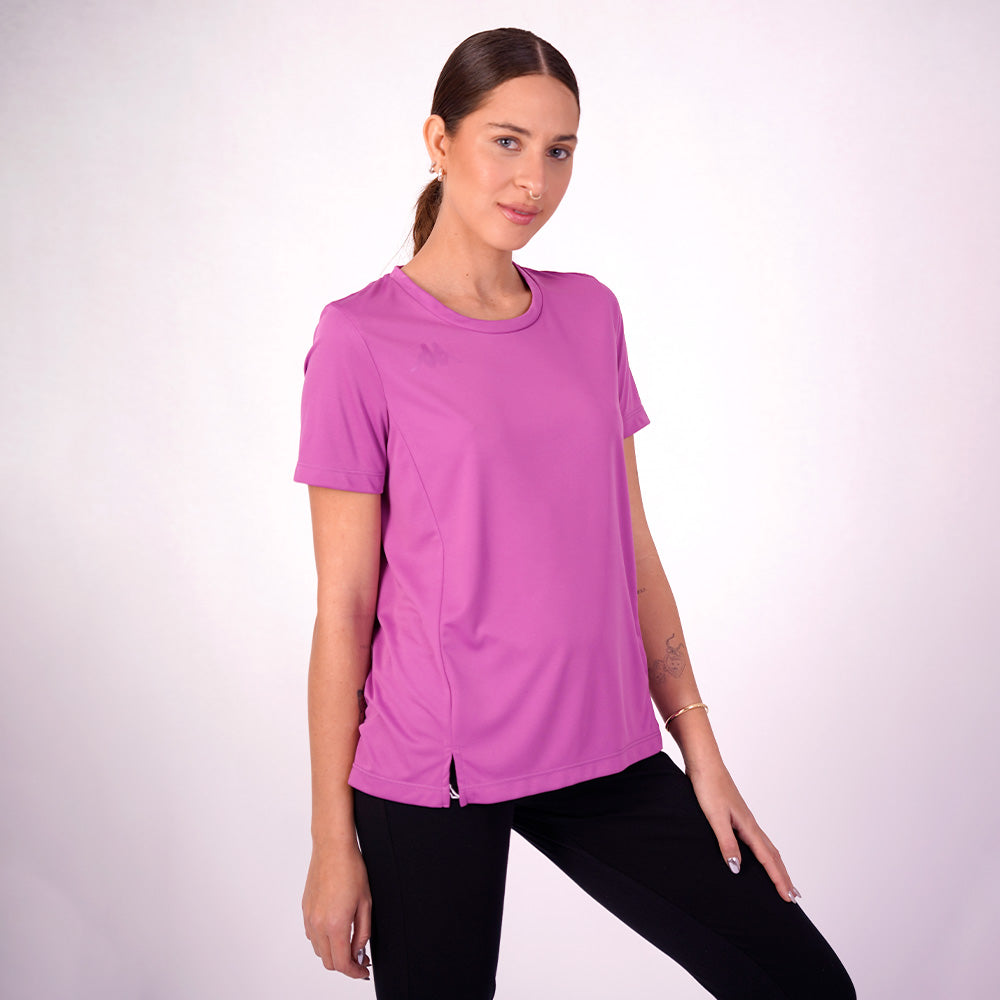 Polo Kappa Eria Fuchsia Mujer