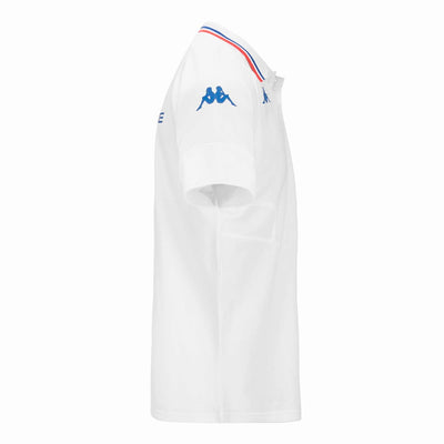 Polo Kappa Andowi Bwt Alpine F1 Team 2024 Blanco Hombre