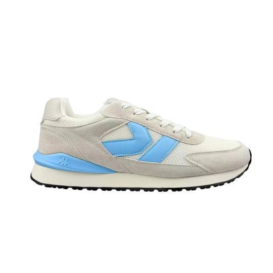 Zapatillas Kappa Logo Martin C: White Tofu-Azure Celeste Mujer