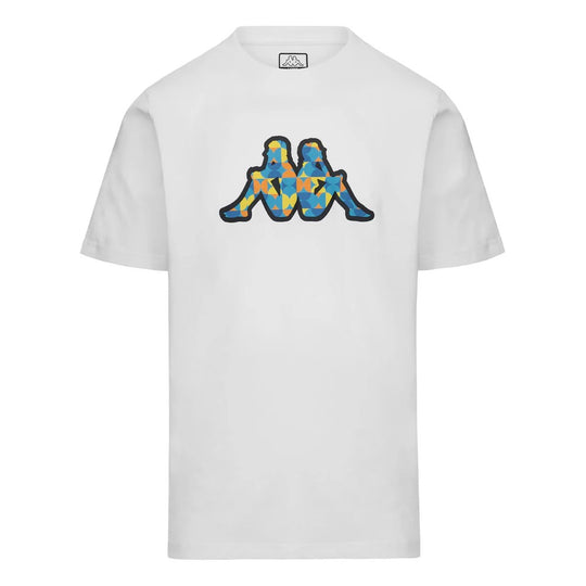 Polo Kappa Logo Isco White Hombre
