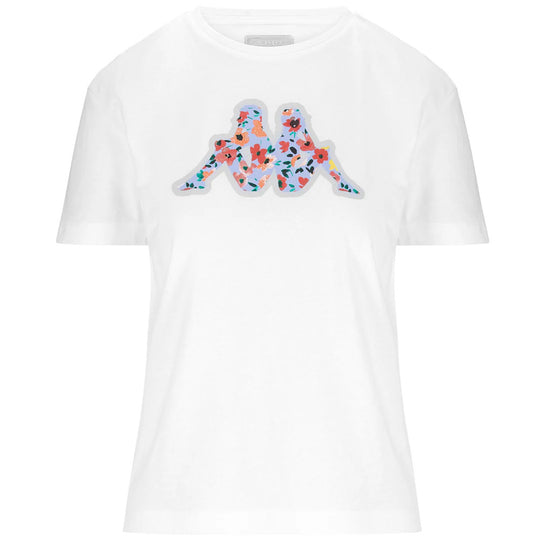 Polo Kappa Logo Emilia White Mujer