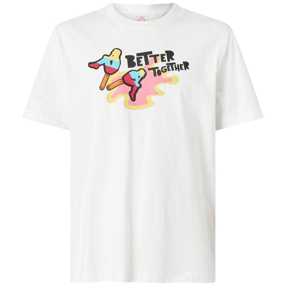 Polo Kappa Logo Gorto White Hombre
