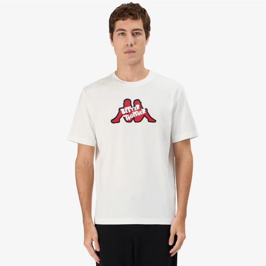 Polo Kappa Logo Getto White Hombre