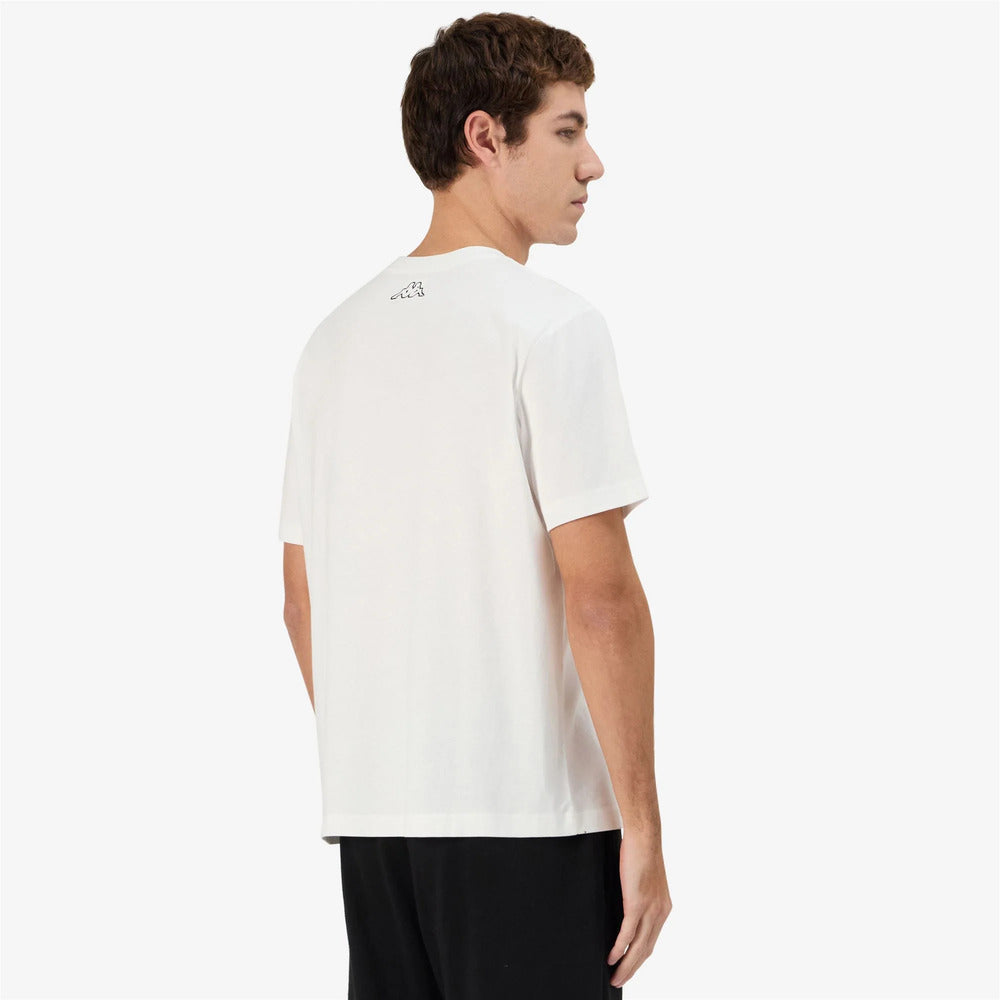 Polo Kappa Logo Getto White Hombre