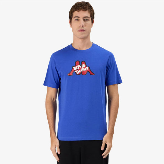 Polo Kappa Logo Getto Blue Royal Hombre