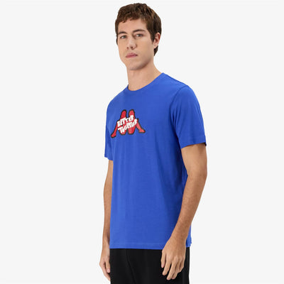 Polo Kappa Logo Getto Blue Royal Hombre