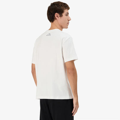 Polo Kappa Logo Glabu White Hombre