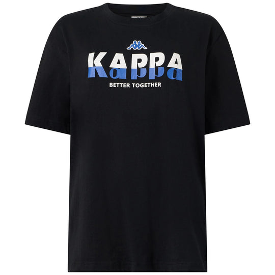 Polo Kappa Logo Gafup Black Hombre