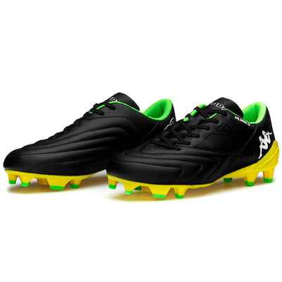 Zapatillas Kappa Player Base Fg Black-Yellow-Green Hombre
