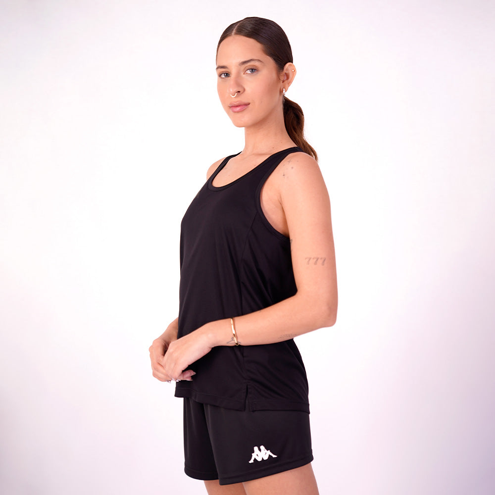 Polo Kappa Egri Black Mujer