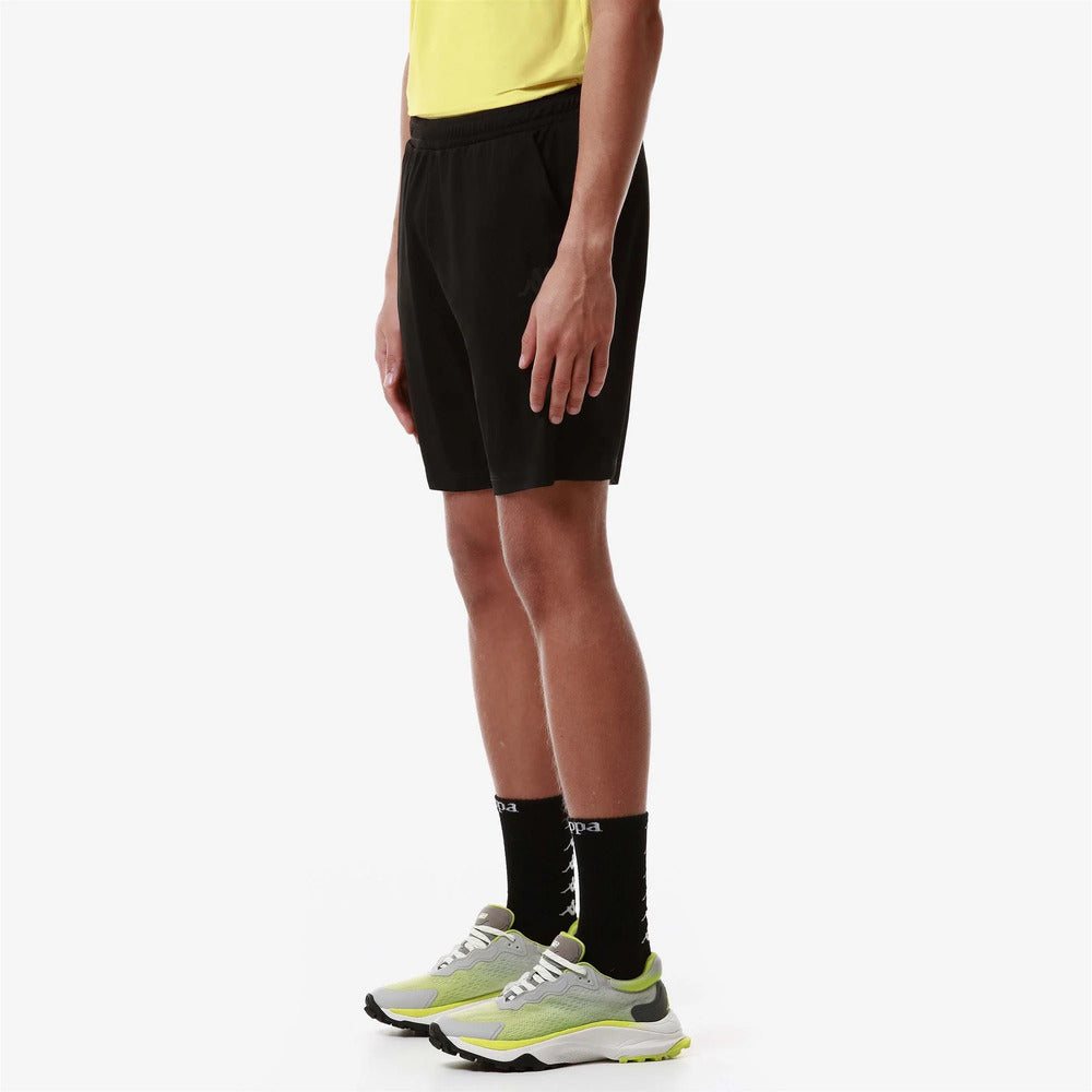 Short Kappa Elmo Black Hombre