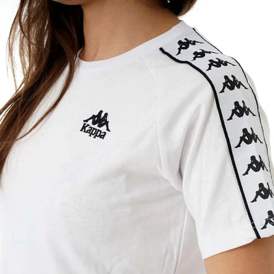 Polo Kappa 222 Banda Adi Blanco Mujer