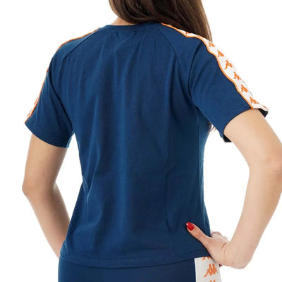 Polo Kappa 222 Banda Adi Azul Mujer