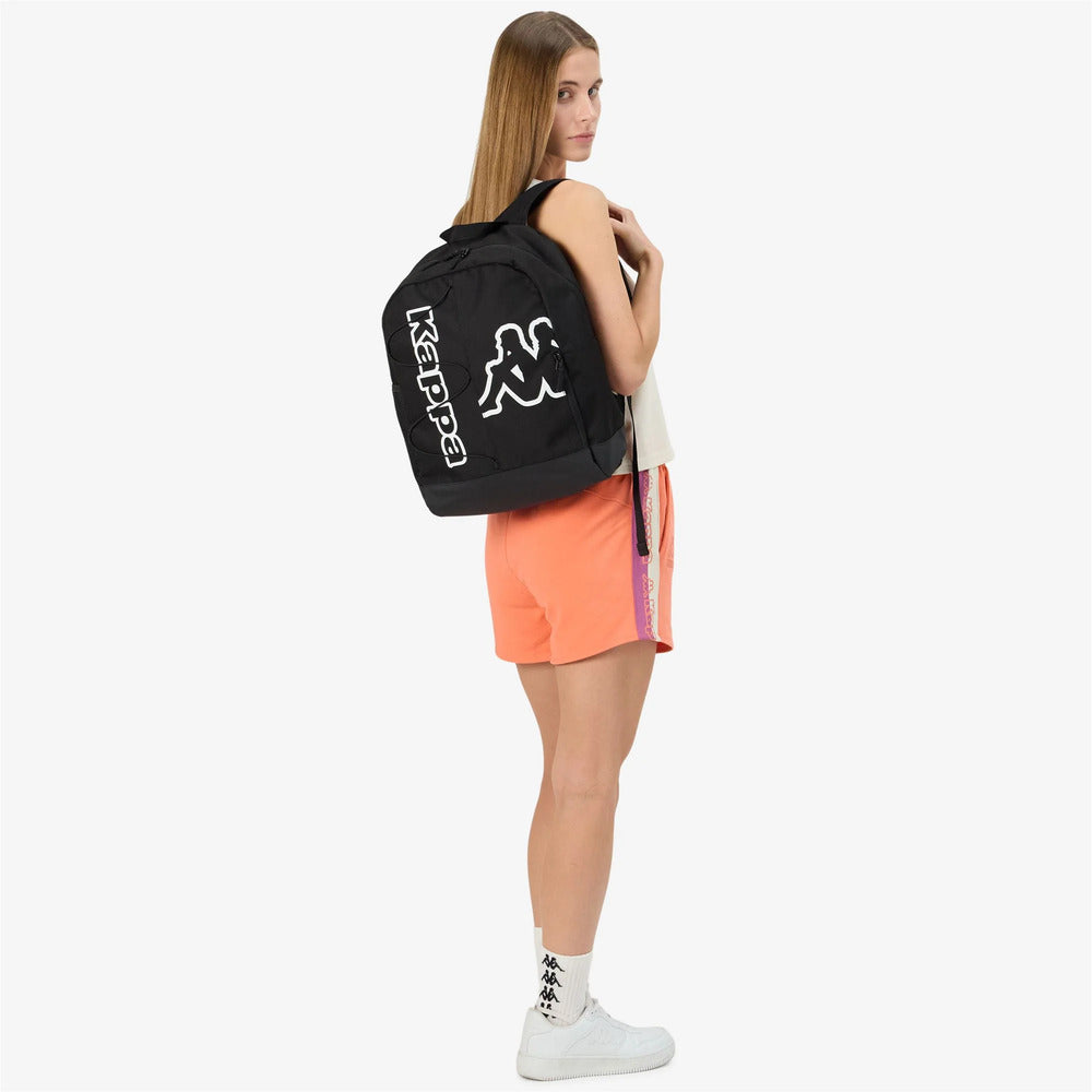 Mochila Kappa Logo Glaccio Backpack Black Unisex